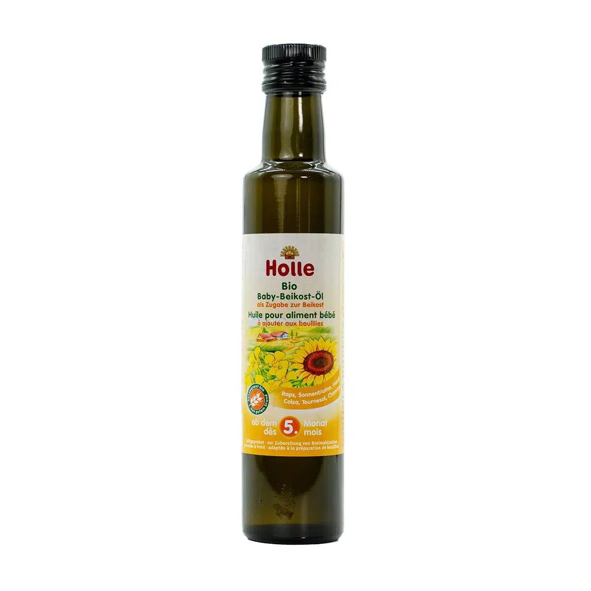 Holle Organic Baby Weaning Oil (250 ml)-From 5 Months
