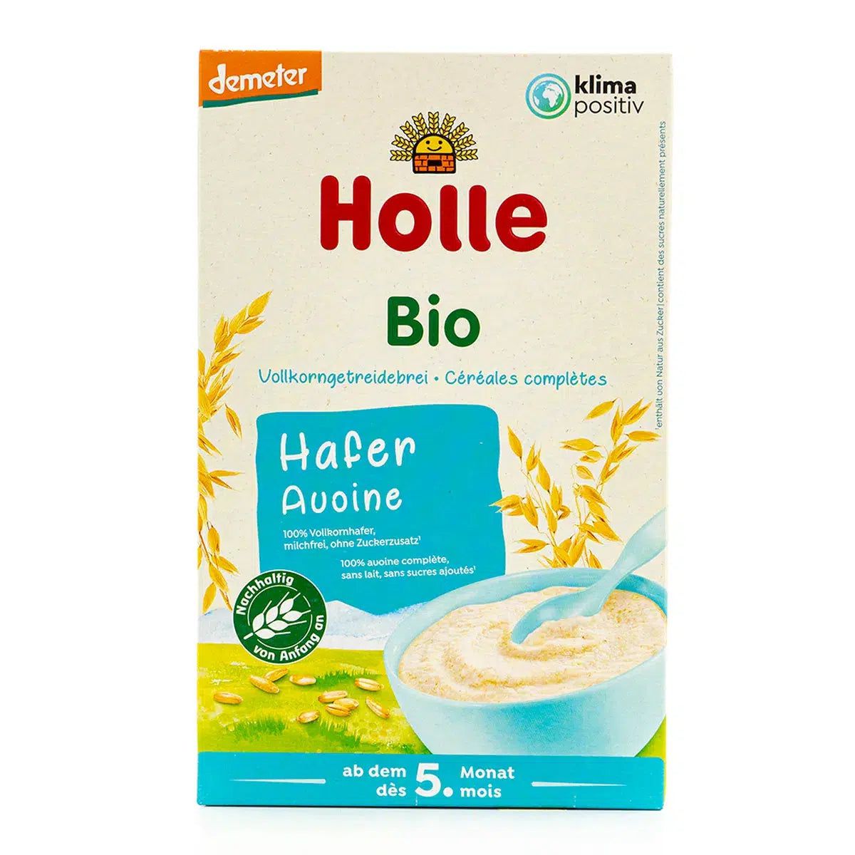 Holle Organic Oats Porridge (5+ Months) - 250g