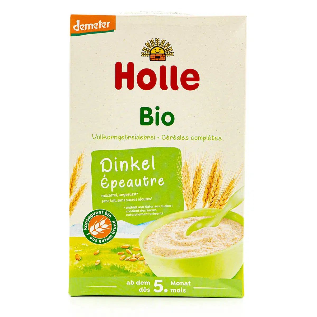 Holle Organic Spelt Porridge (5+ Months) - 250g