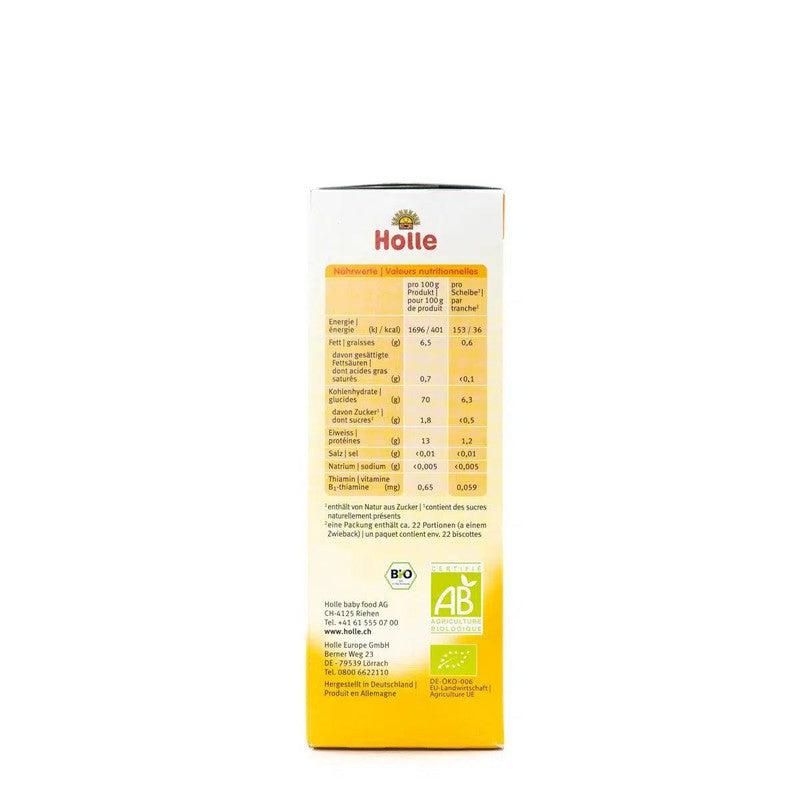 Holle Snack - Spelt Baby Rusks (6+ Months), 200g - 3 Packs