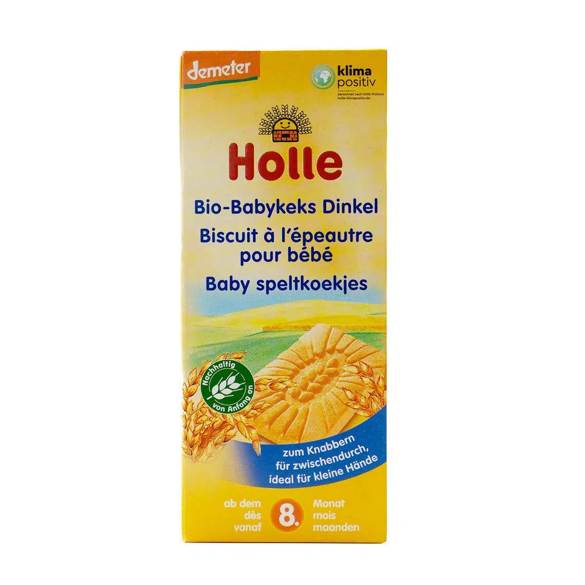 Holle Snack - Spelt Biscuits (8+ Months)