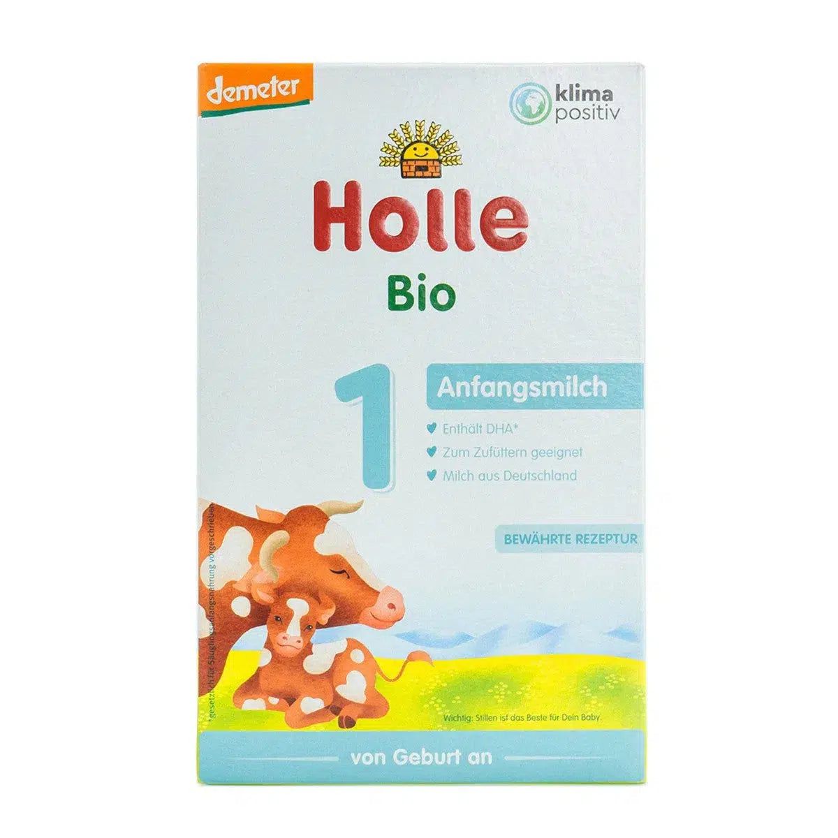 Holle Stage 1 Organic Infant Formula (400g) - 54 Boxes
