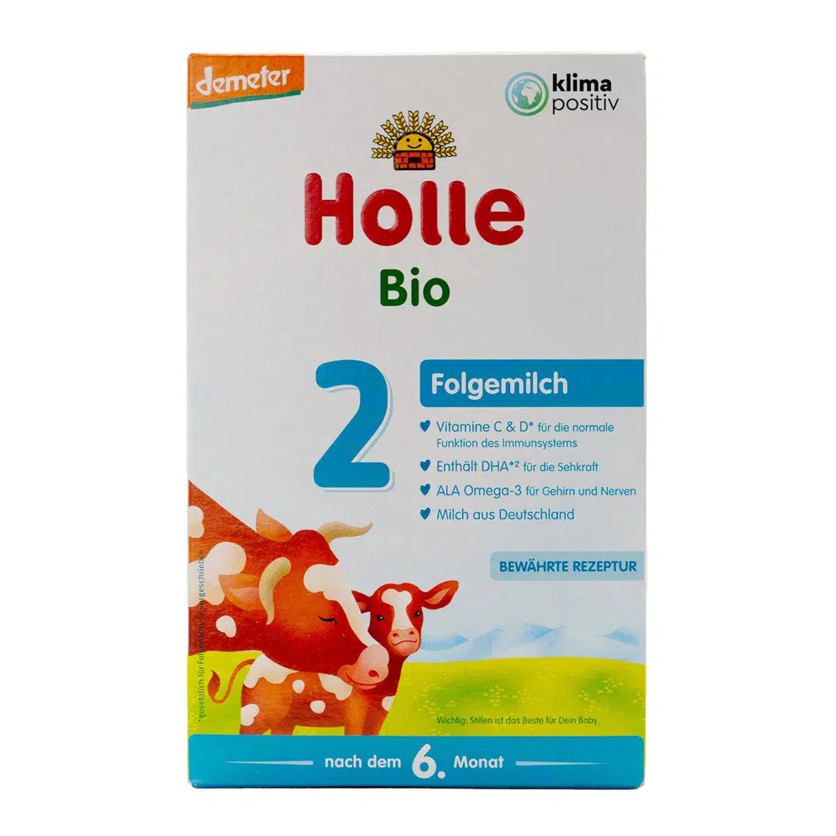 Holle Stage 2 Organic Baby Formula (600g) - 34 Boxes