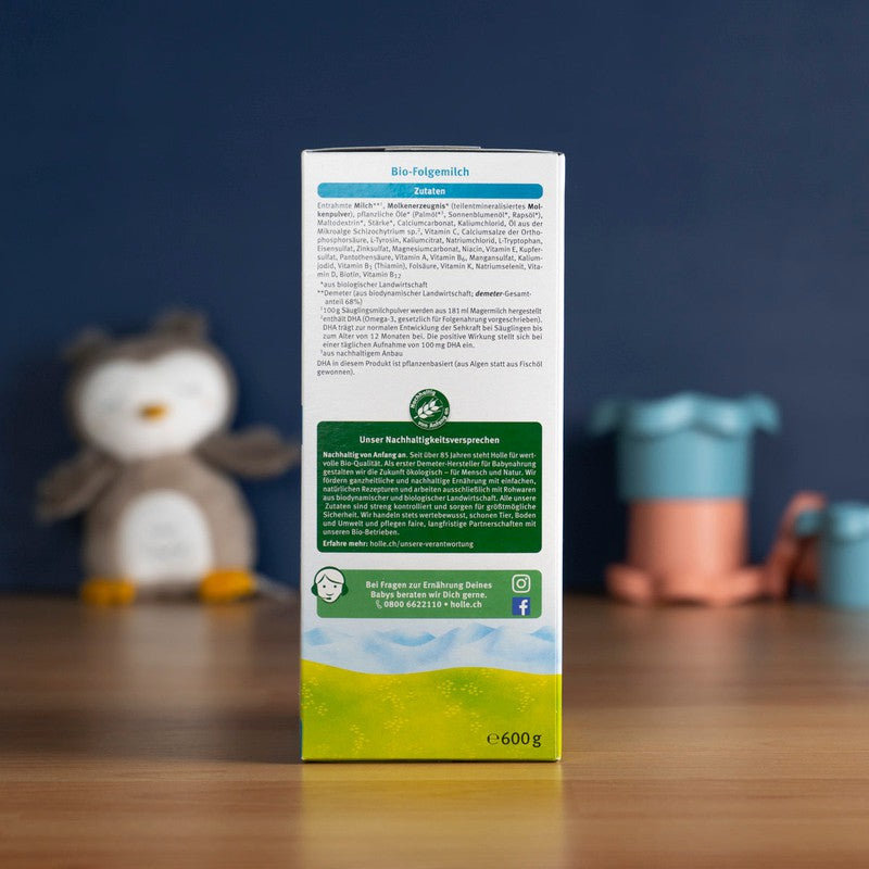 Holle Stage 3 (10-12 Months) Organic Baby Formula (600g)