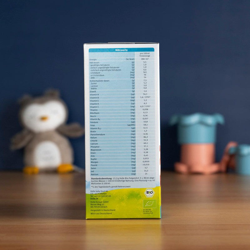 Holle Stage 3 (10-12 Months) Organic Baby Formula (600g)