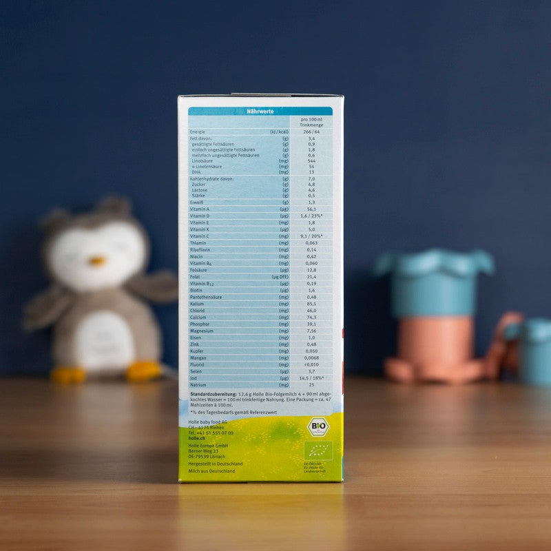 Holle Stage 4 (12+ Months) Organic Toddler Formula (600g)