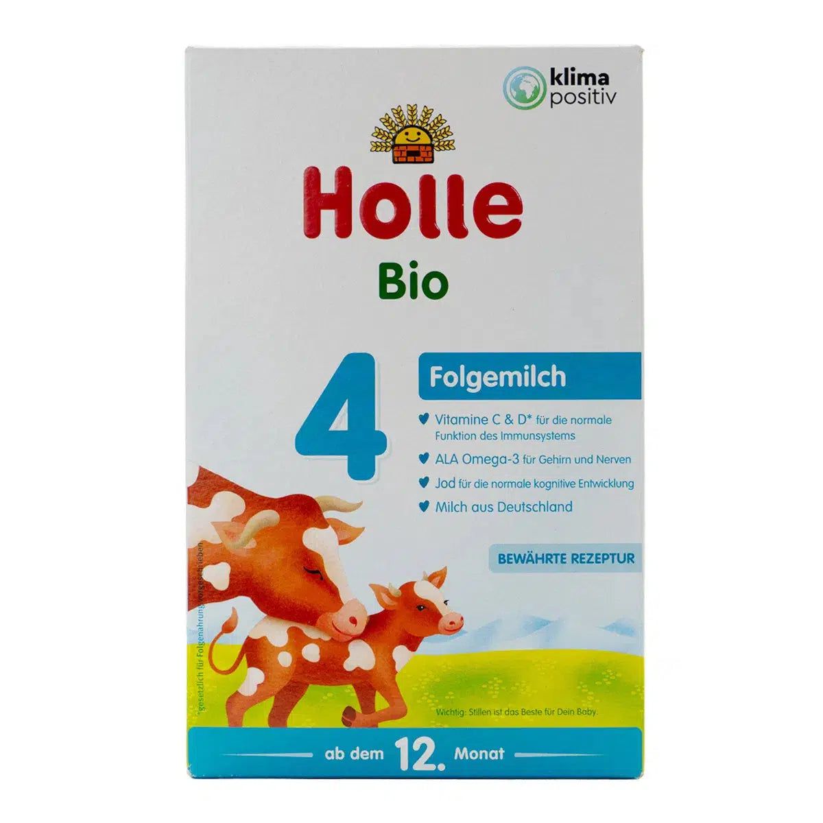 Holle Stage 4 Organic Toddler Formula (600g) - 34 Boxes