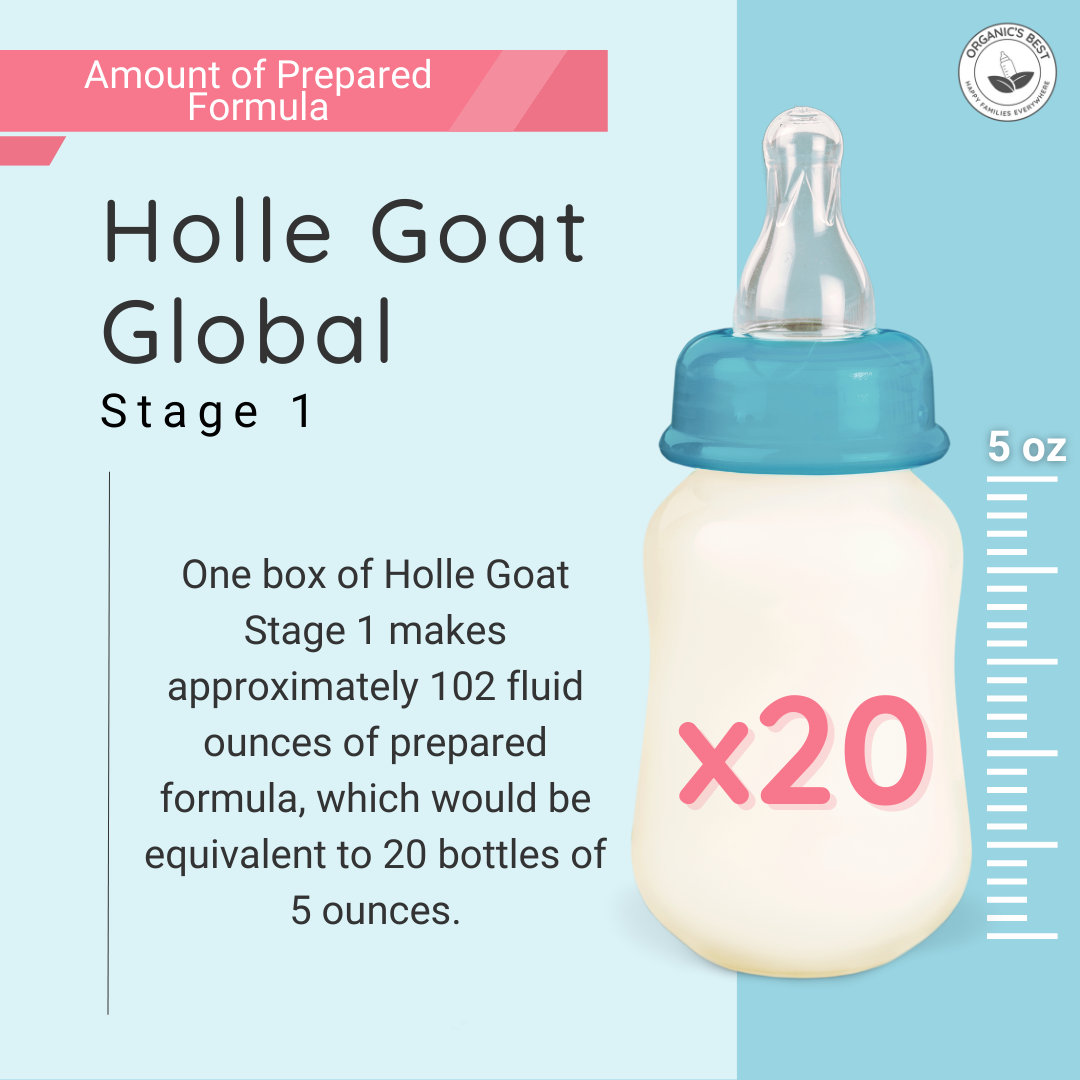 Holle Goat Global Stage 1 Lactose-Only Formula