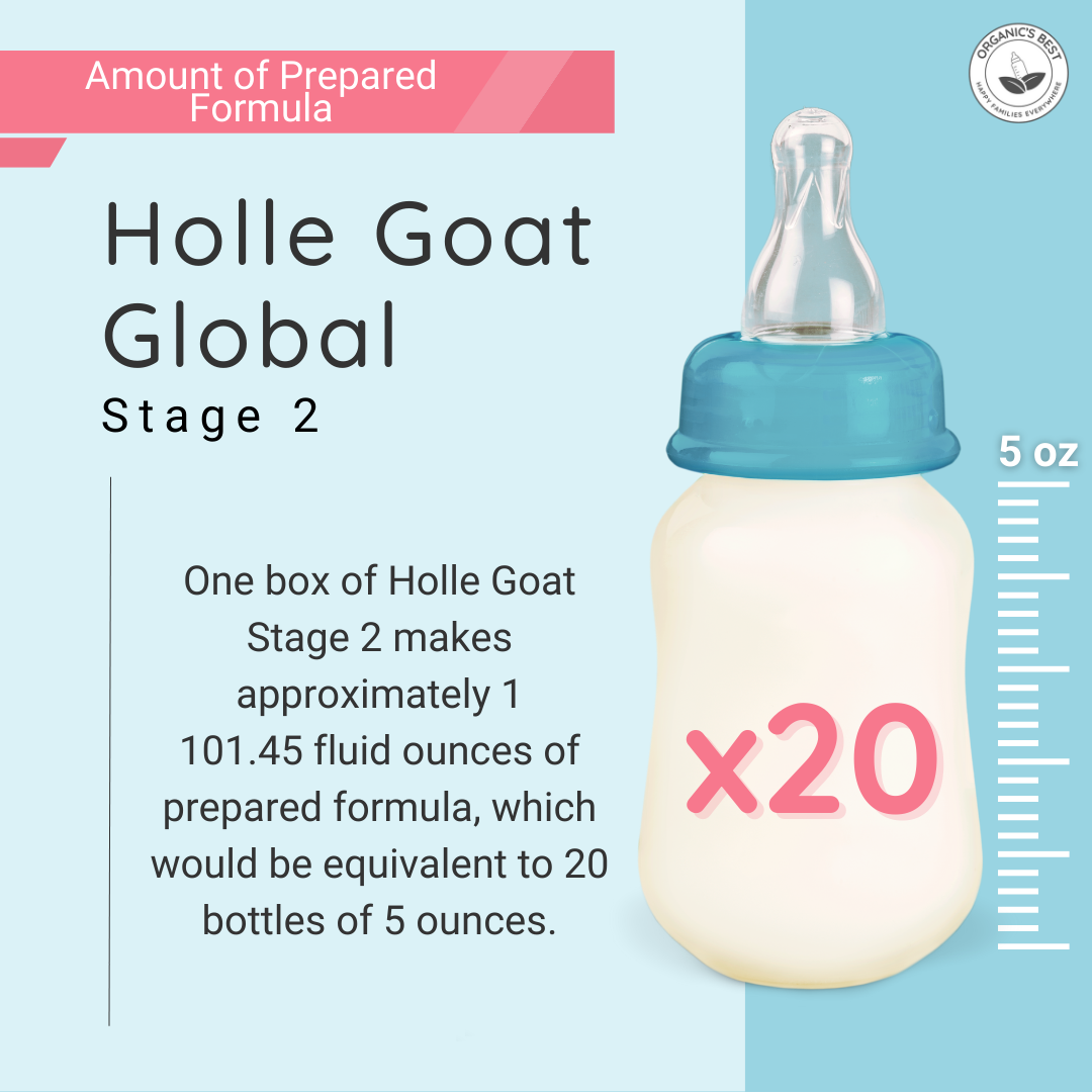 Holle Goat Global Stage 2 Lactose-Only Formula