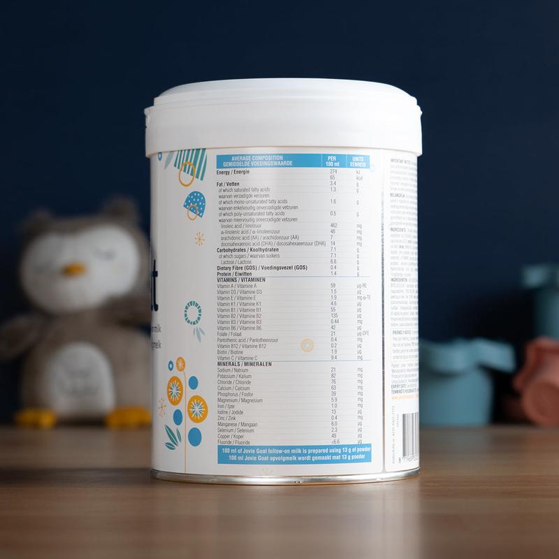 Jovie Stage 2 (6-12 Months) Organic Goat Milk Formula (800g)