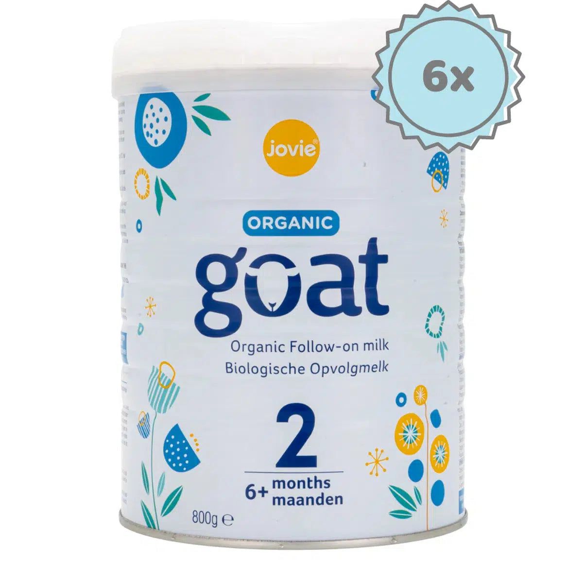 Jovie Stage 2 (6-12 Months) Organic Goat Milk Formula (800g)