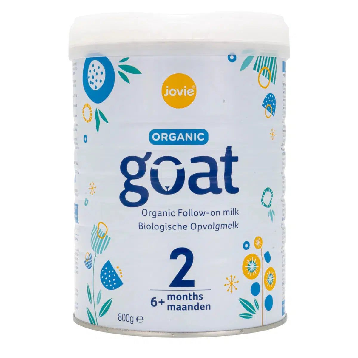Jovie Stage 2 Organic Goat Milk Formula (800g) - 18 Cans