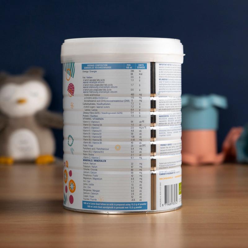 Jovie Stage 3 (10+ Months) Organic Goat Milk Formula (800g)