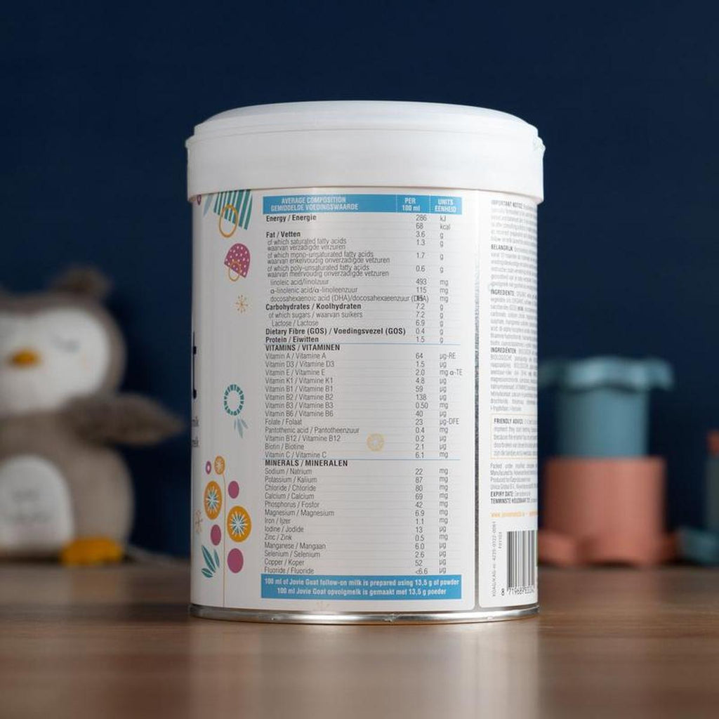 Jovie Stage 3 (10+ Months) Organic Goat Milk Formula (800g)