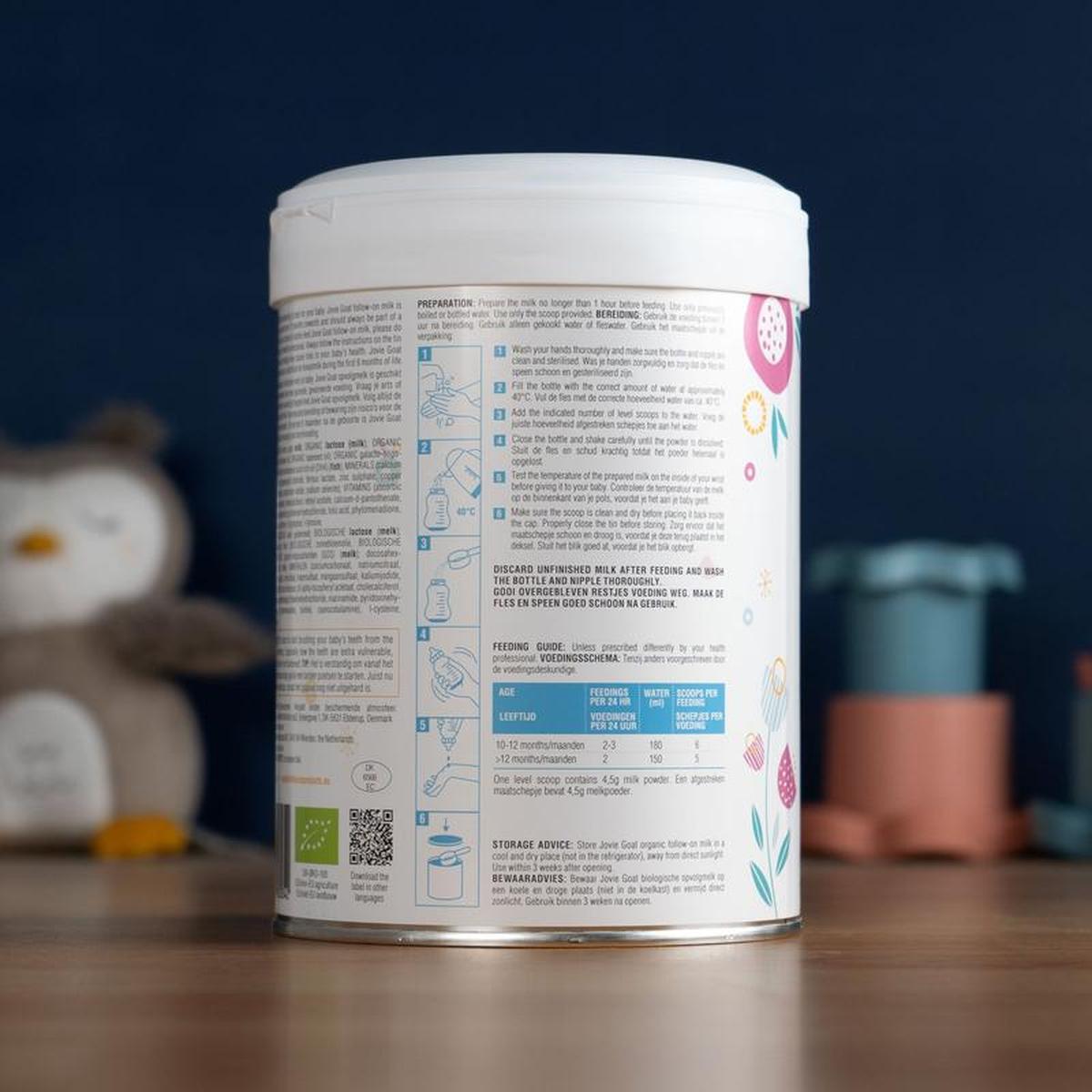 Jovie Stage 3 (10+ Months) Organic Goat Milk Formula (800g)