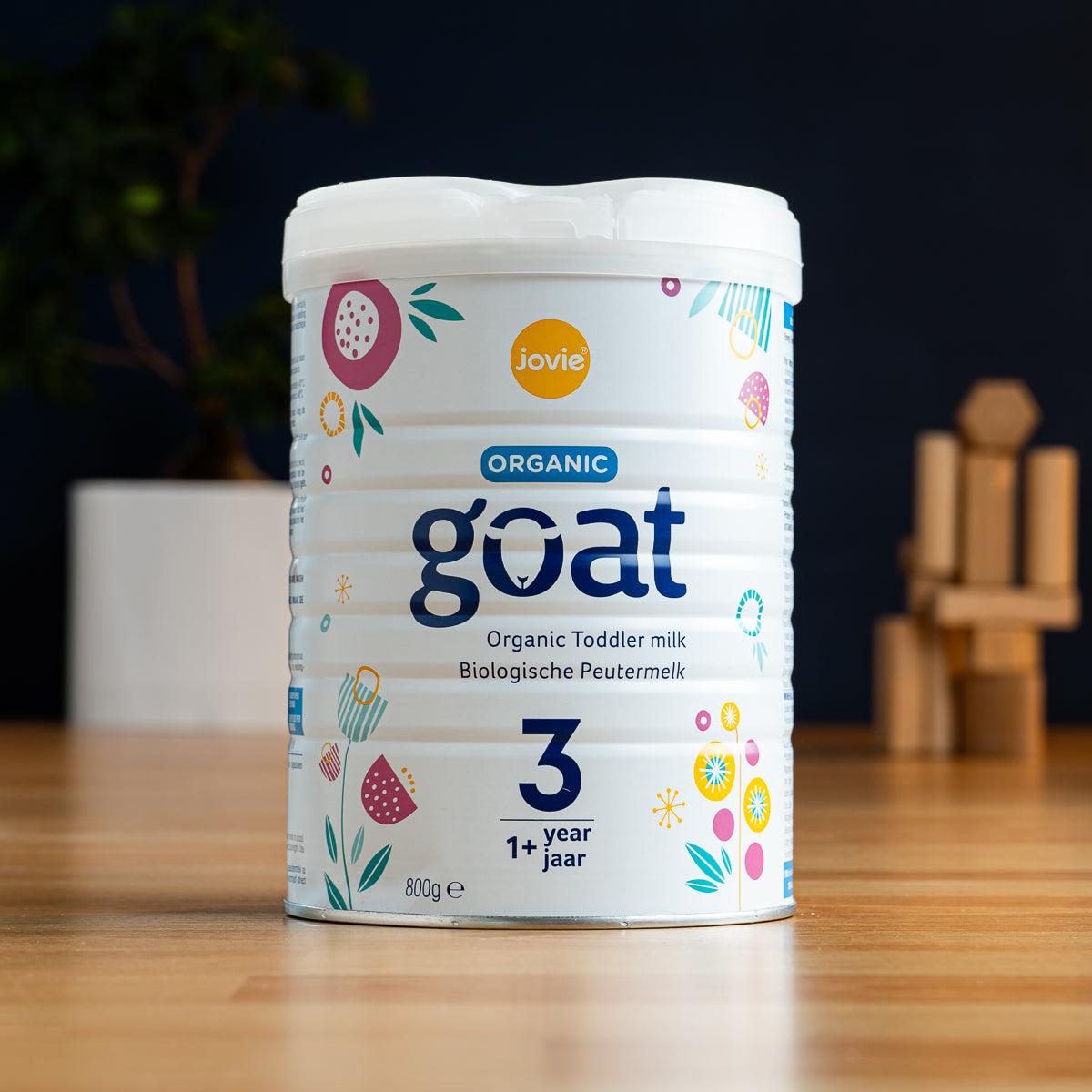 Jovie Stage 3 (12+ Months) Organic Goat Milk Toddler Formula (800g)