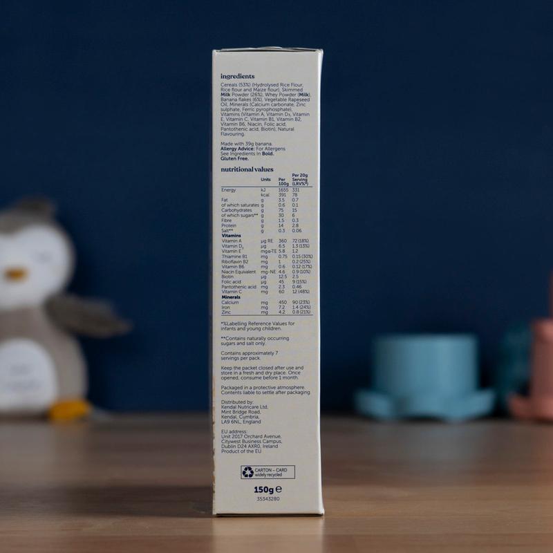 Kendamil Banana Porridge (7+ months) - 150g