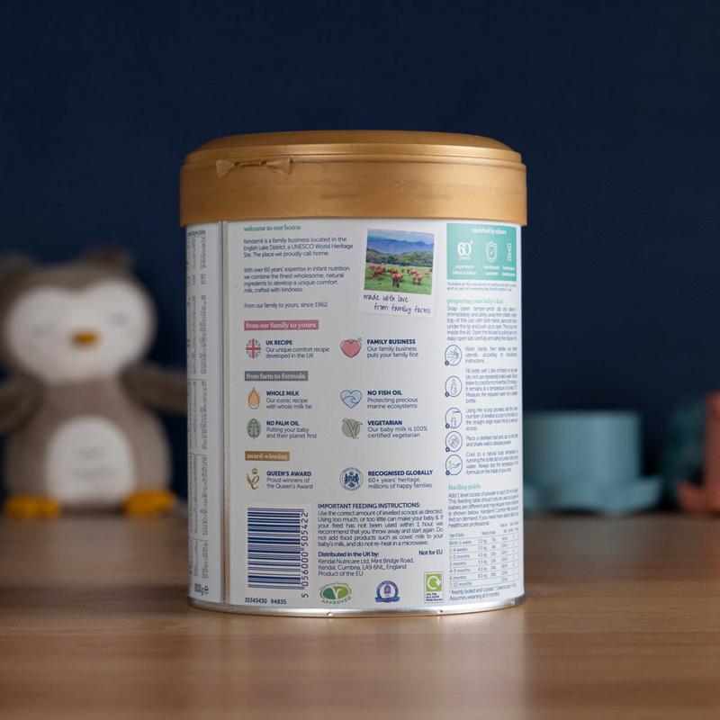 Kendamil Comfort UK Special Formula: 0-12 Months (800g)