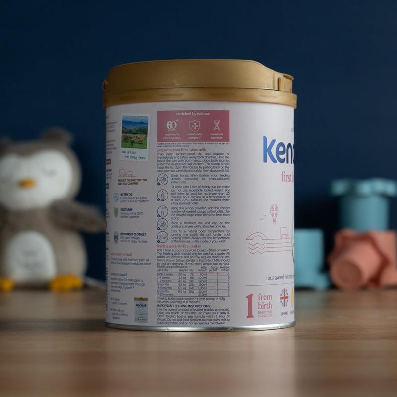 Kendamil Stage 1 (0-6 Months) Classic First Infant Milk Formula (800g): UK Version