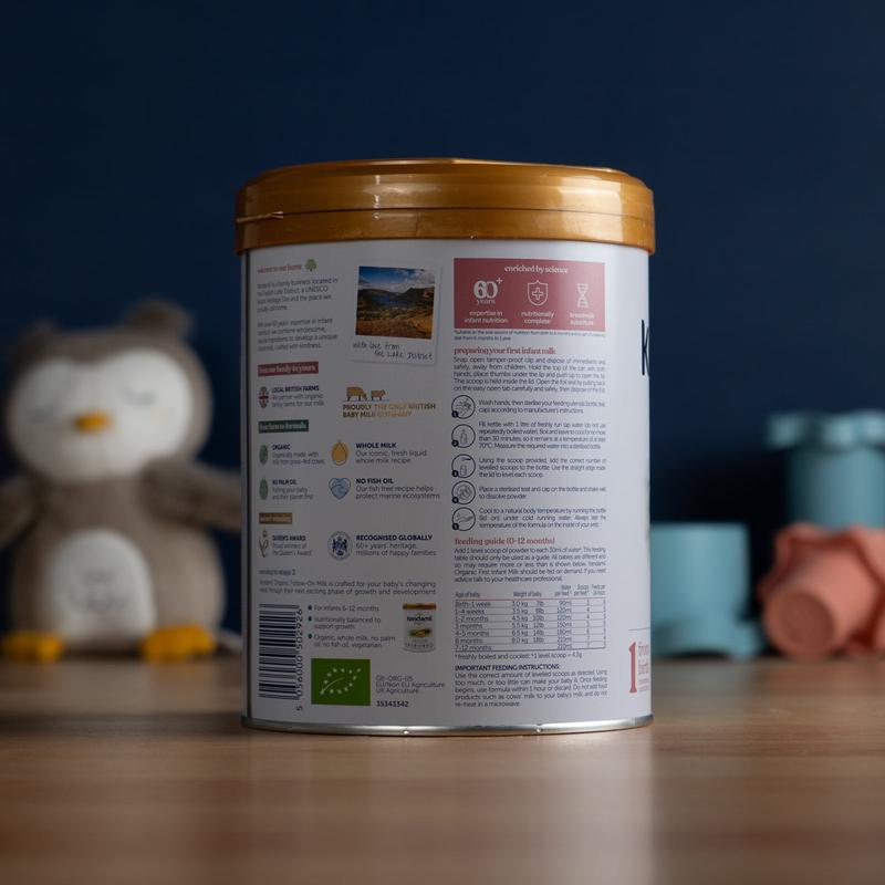 Kendamil Stage 1 (0-6 Months) Organic First Infant Milk Formula (800g)