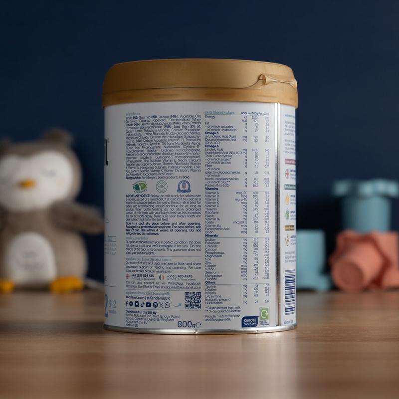 Kendamil Stage 2 (6-12 Months) Classic Milk Formula (800g)