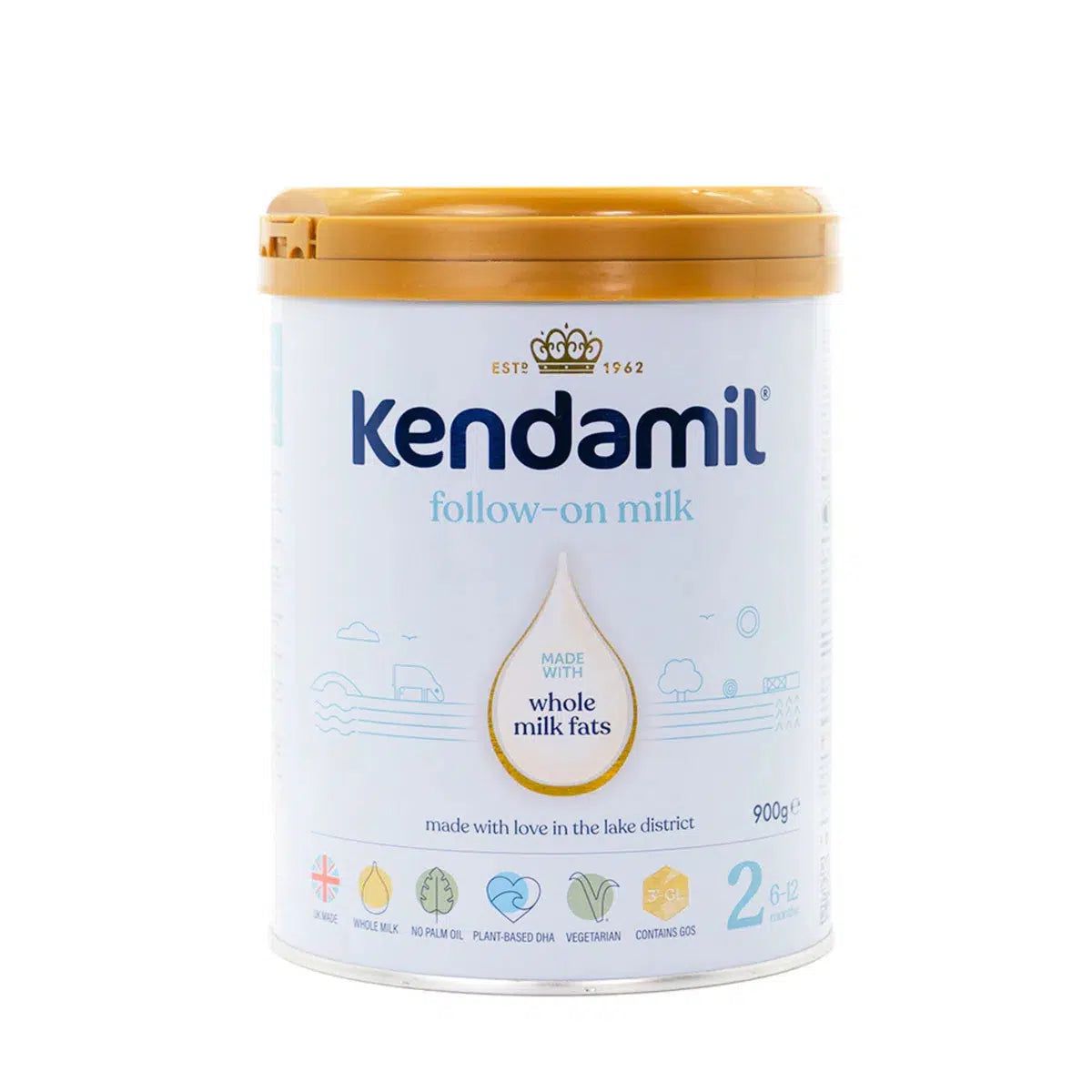 Kendamil Stage 2 (6-12 Months) Classic Milk Formula (800g)