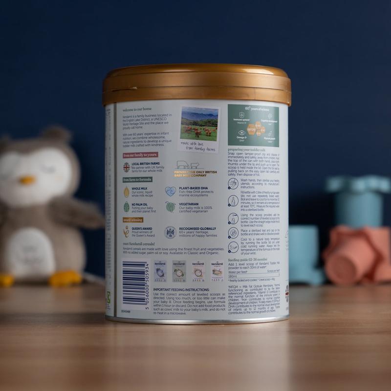 Kendamil Stage 3 (12+ Months) Classic Toddler Milk Formula (800g): UK Version