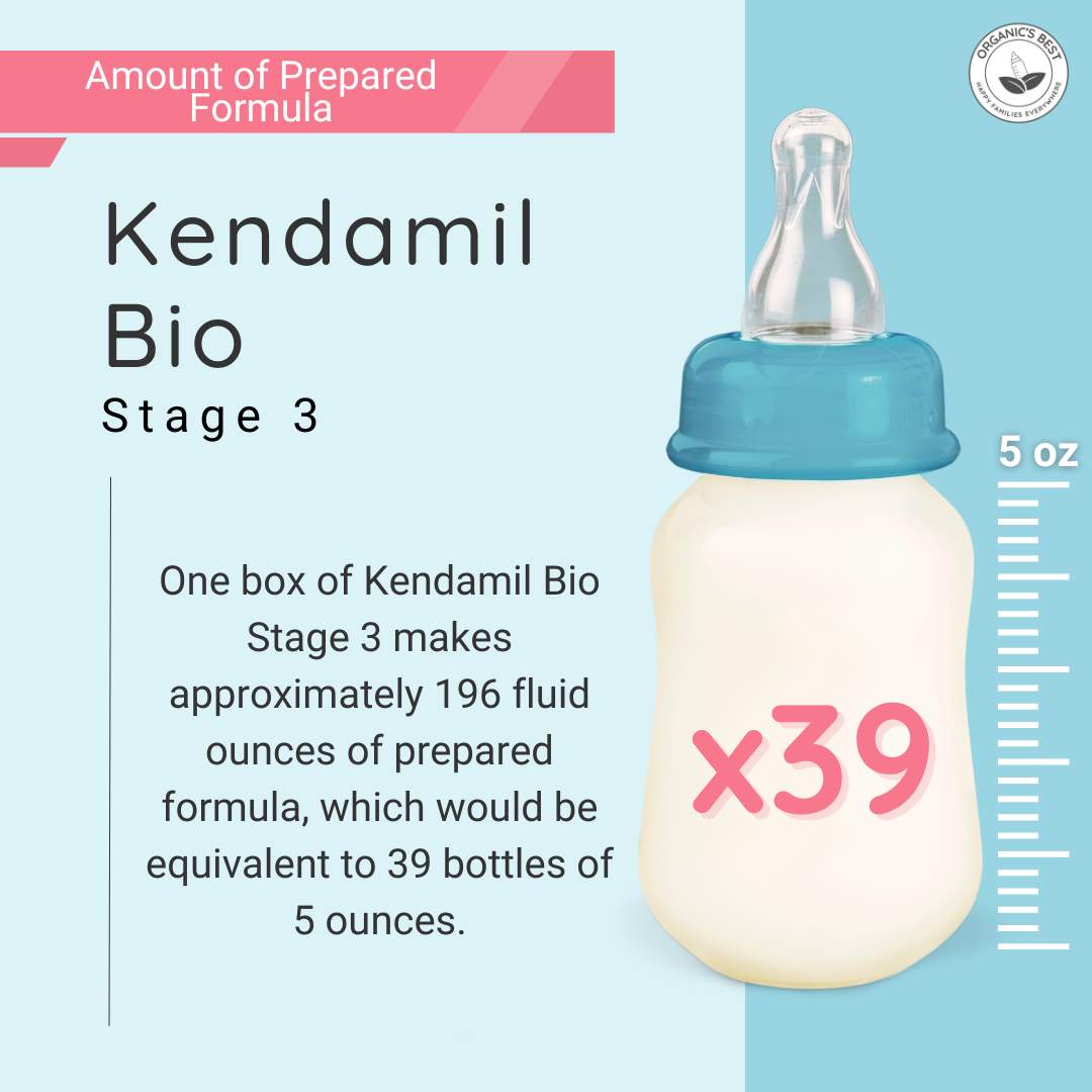Kendamil Bio Nature Stage 3 Organic Toddler Formula 