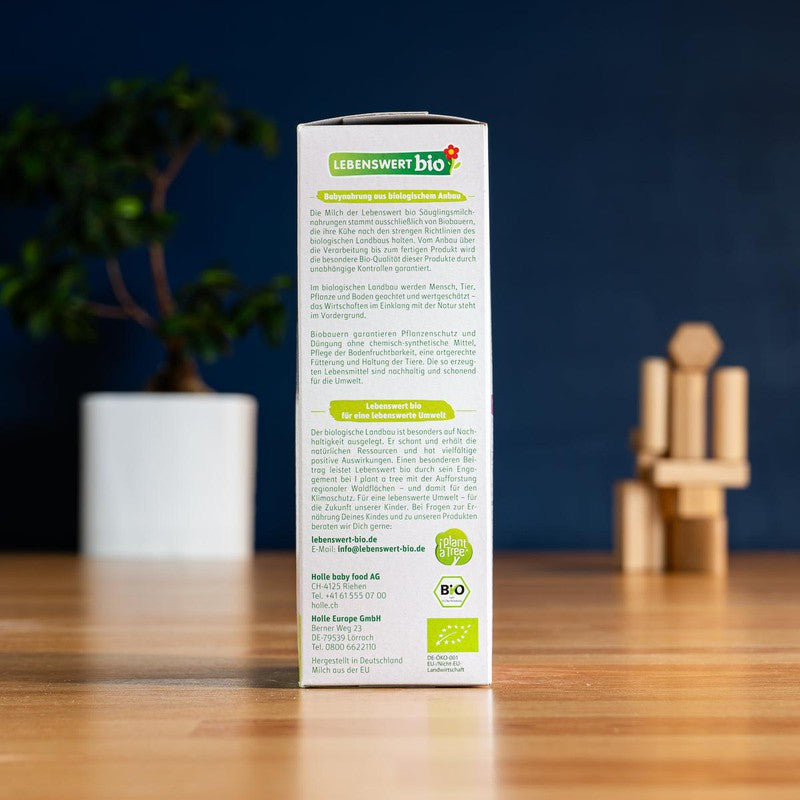 Lebenswert Bio Stage 1 (0-6 Months) Infant Formula (500g)