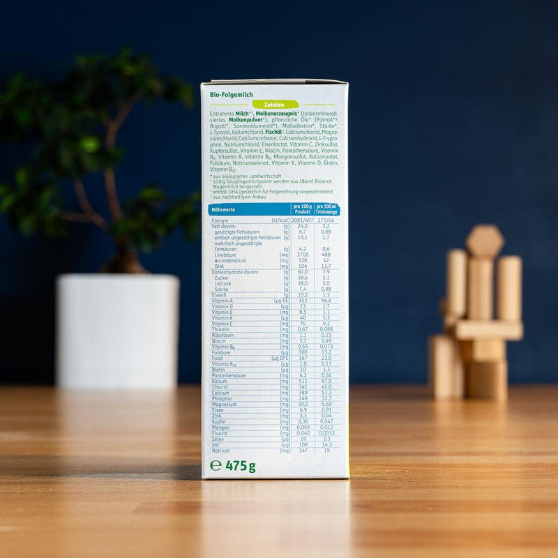 Lebenswert Bio Stage 3 (10+ Months) Organic Formula (475g)