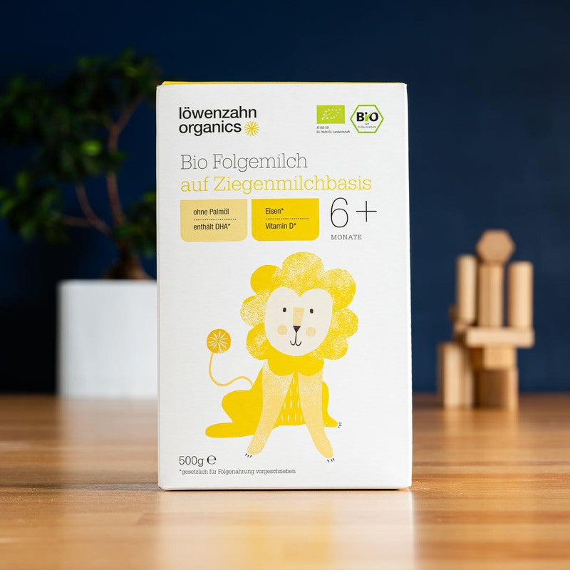 Löwenzahn Organics Goat Stage 2 (6-12 Months) Follow-On Formula (500g)