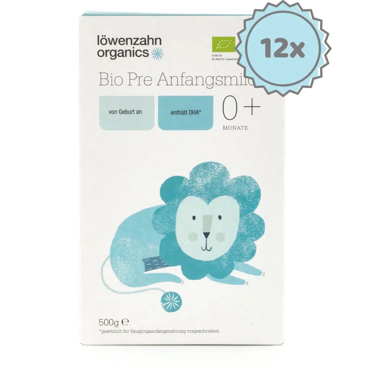 Löwenzahn Organics Stage Pre (0-6 Months) Infant Formula (500g)