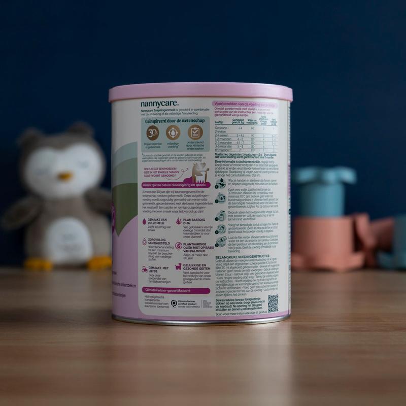 Nannycare Stage 1 (0-6 Months) Goat Milk Formula (800g)