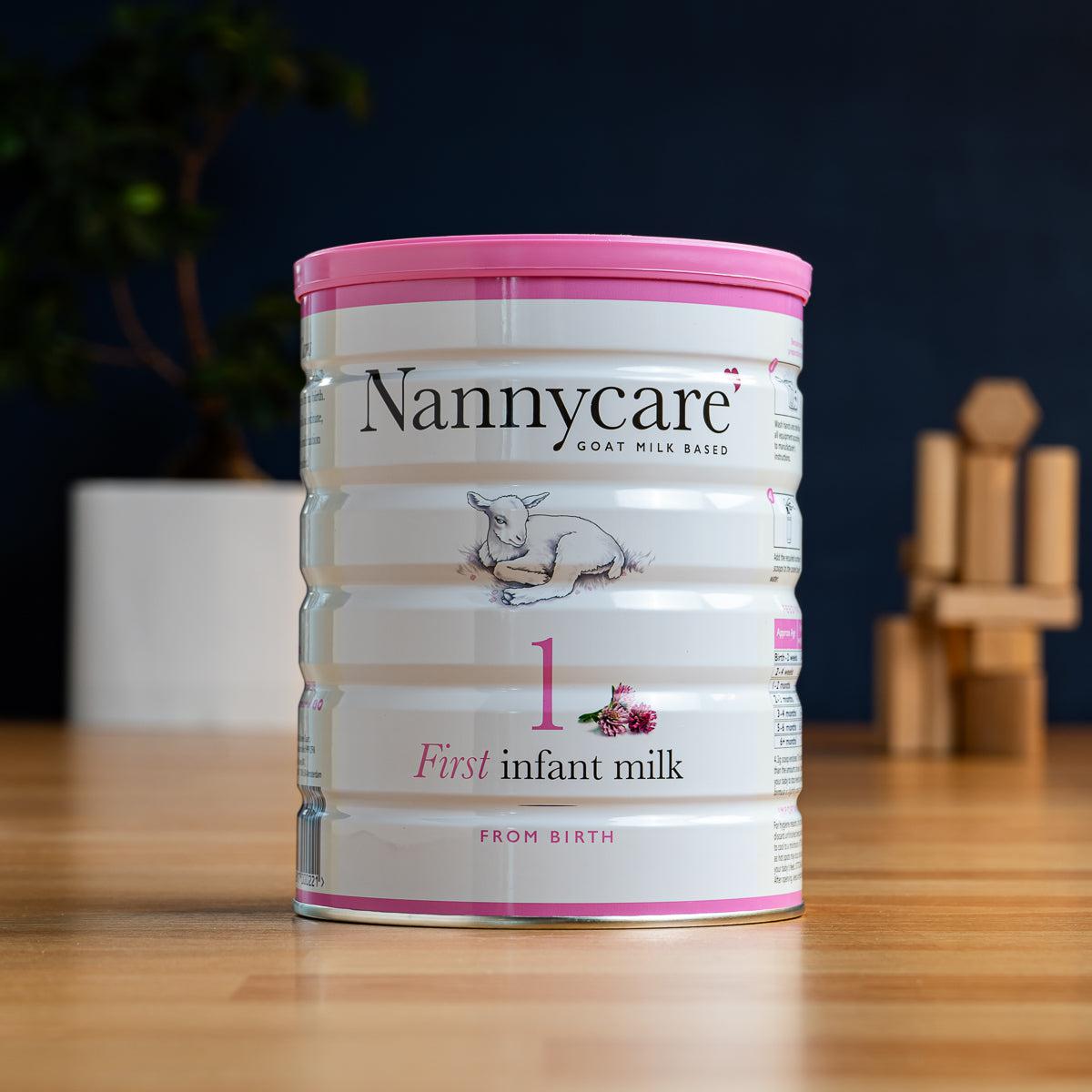 Nannycare Stage 1 (0-6 Months) Goat Milk Formula (900g)
