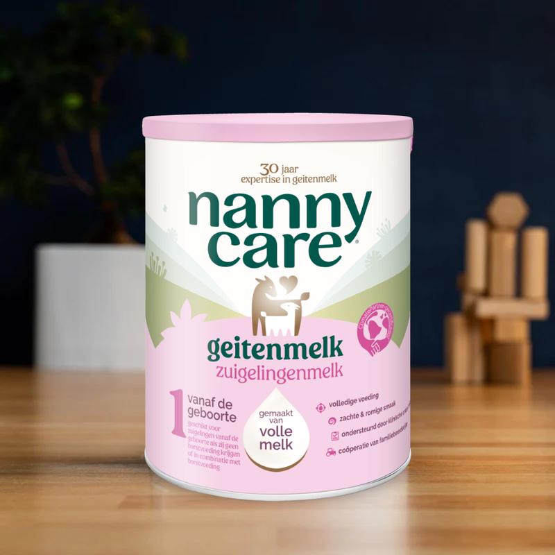 Nannycare Stage 1 (0-6 Months) Goat Milk Formula (900g)