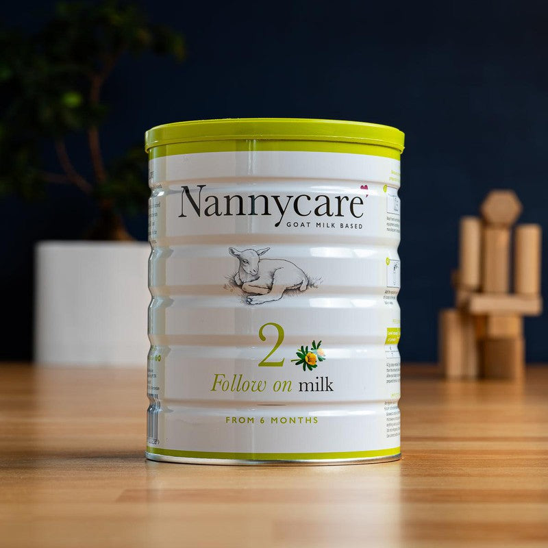 Nannycare Stage 2 (6-12 Months) Goat Milk Formula | Organic European Baby Formula - 24 cans