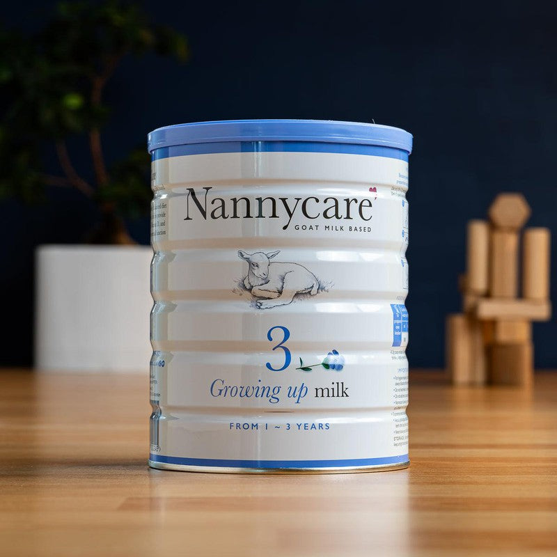 Nannycare Stage 3 (12+ Months) Goat Milk Toddler Formula | Organic European Baby Formula - 24 cans