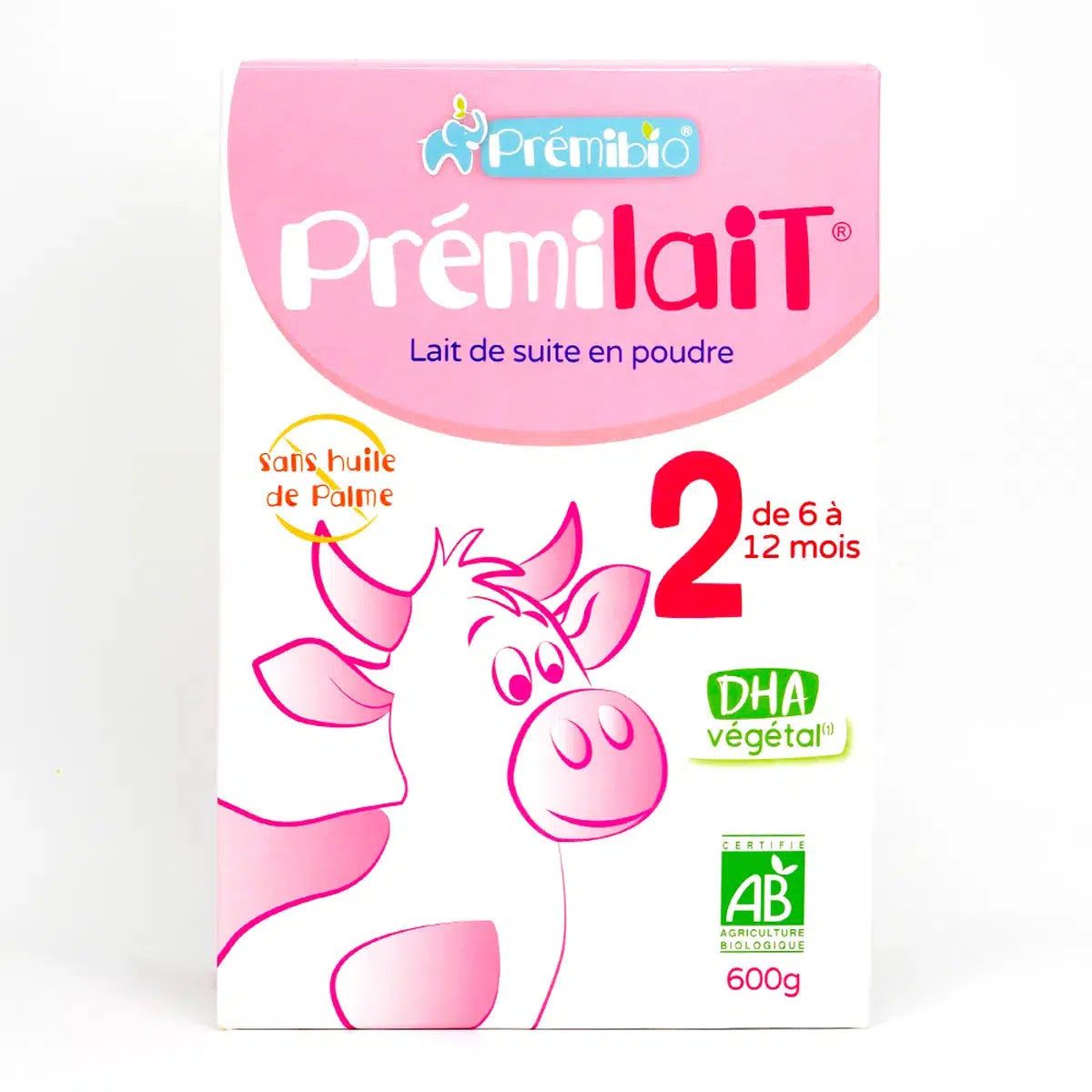 Premibio Organic Premilait Follow-on Cow Formula- Stage 2 (6 to 12 months) - (600g)