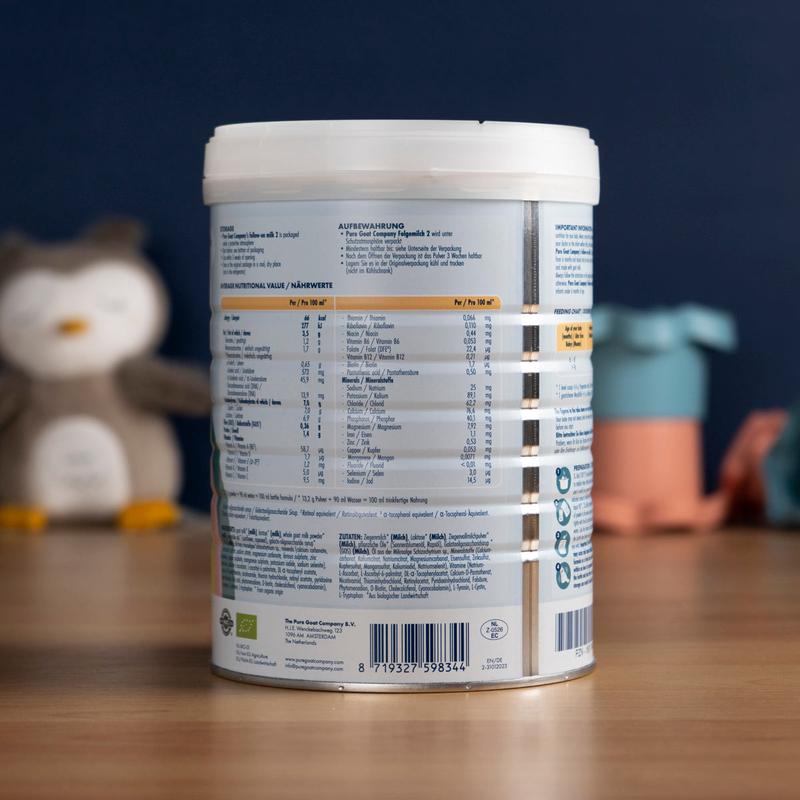 Pure Goat Stage 2 | Organic Follow-on Milk Formula