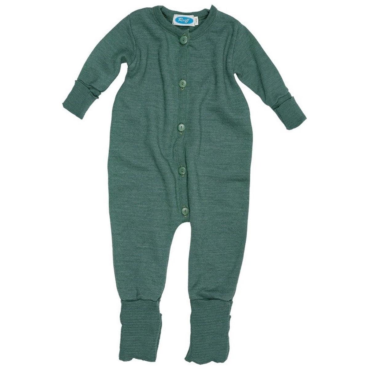 Reiff Organic Wool & Silk Terry Baby Romper (0+ Months)