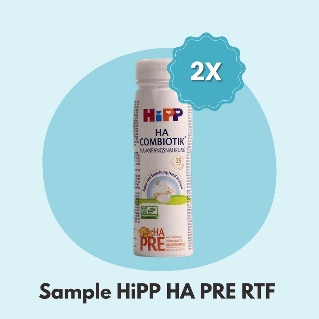 Sample: HiPP HA PRE Ready to Feed Formula (200ml) - 2 Bottles