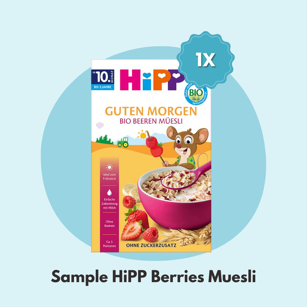 Sample: HiPP Organic Berries Muesli (10+ Months) - 200g - 1 Box