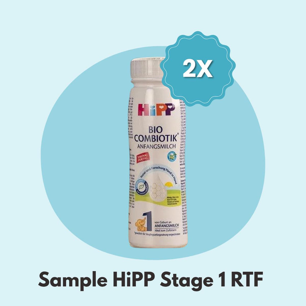 Sample: HiPP Ready to Feed Stage 1 (0-6 Months) - 200ml - 2 Bottles